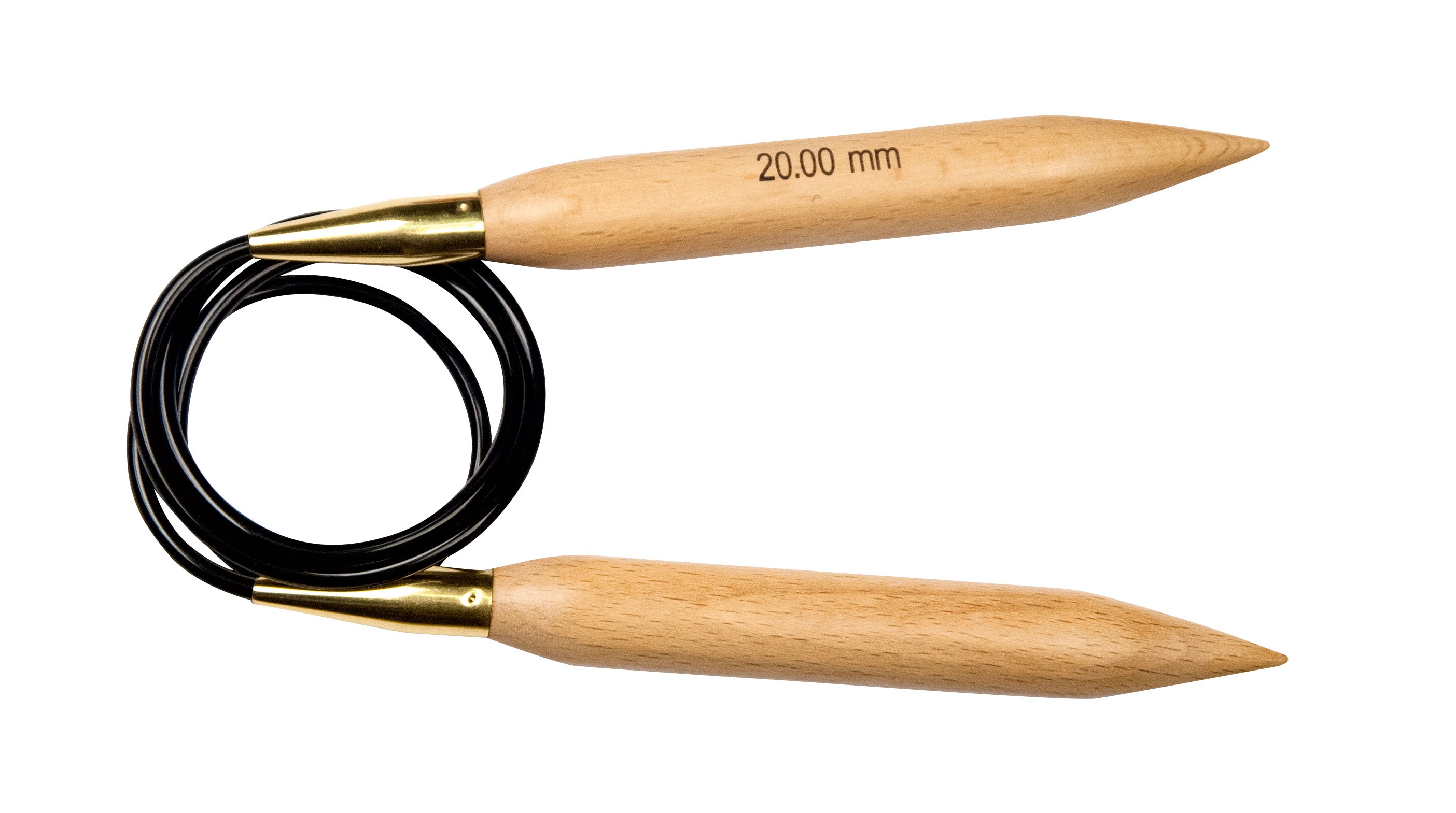 Circular needles - wood - jumbo
