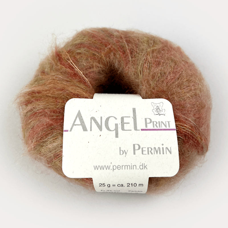 Angel mohair - print