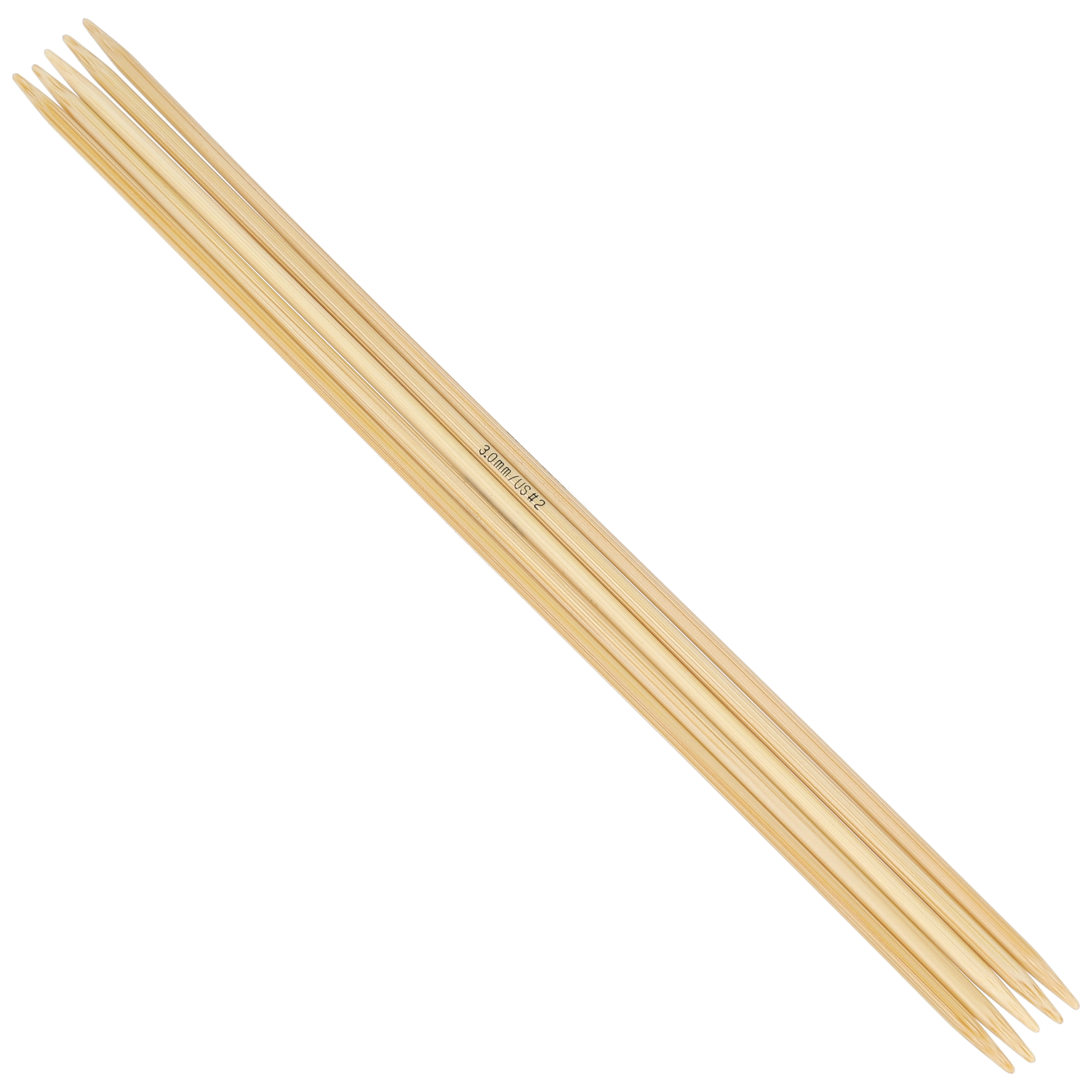 Bamboo Double Pointed Needles - 20 cm