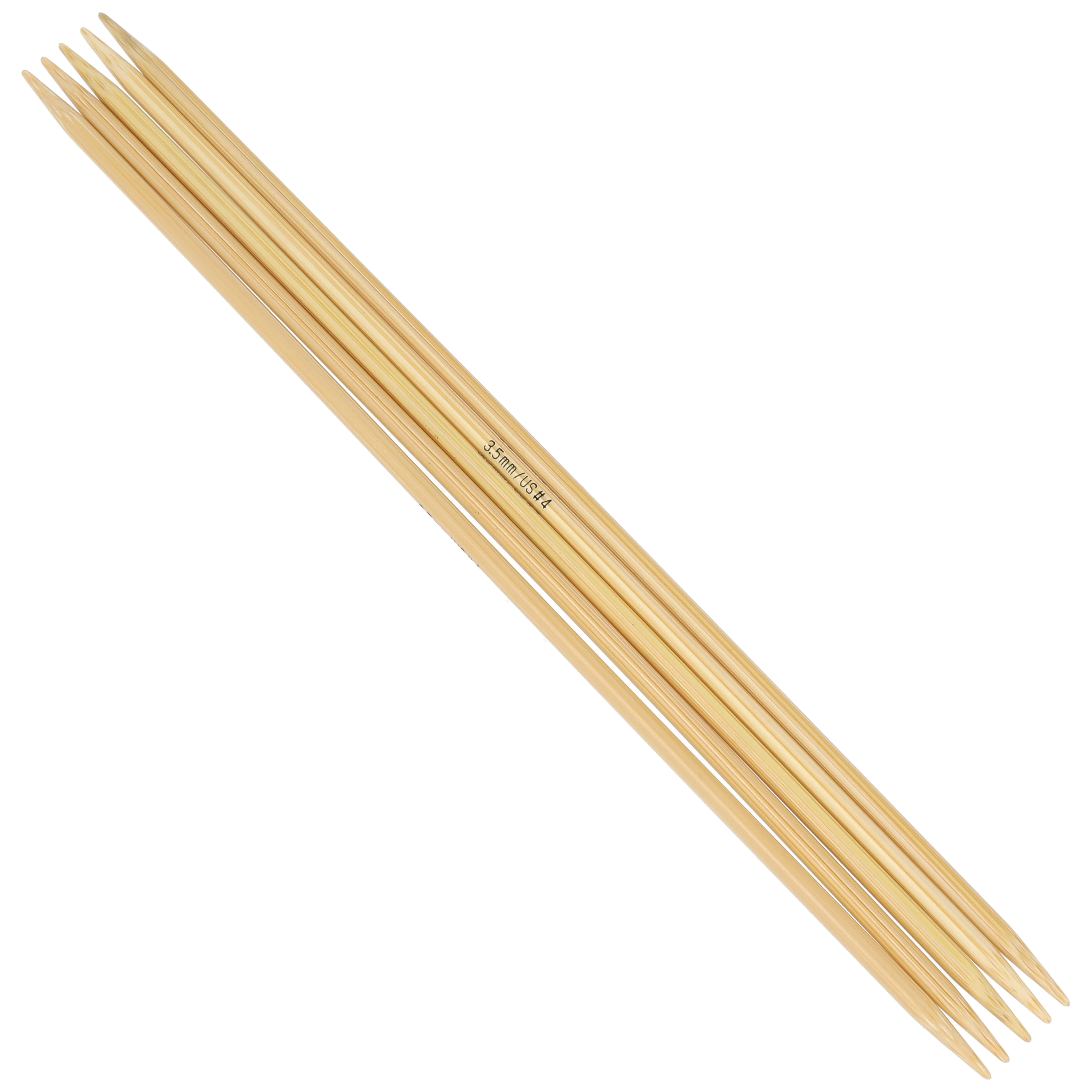 Bamboo Double Pointed Needles - 20 cm