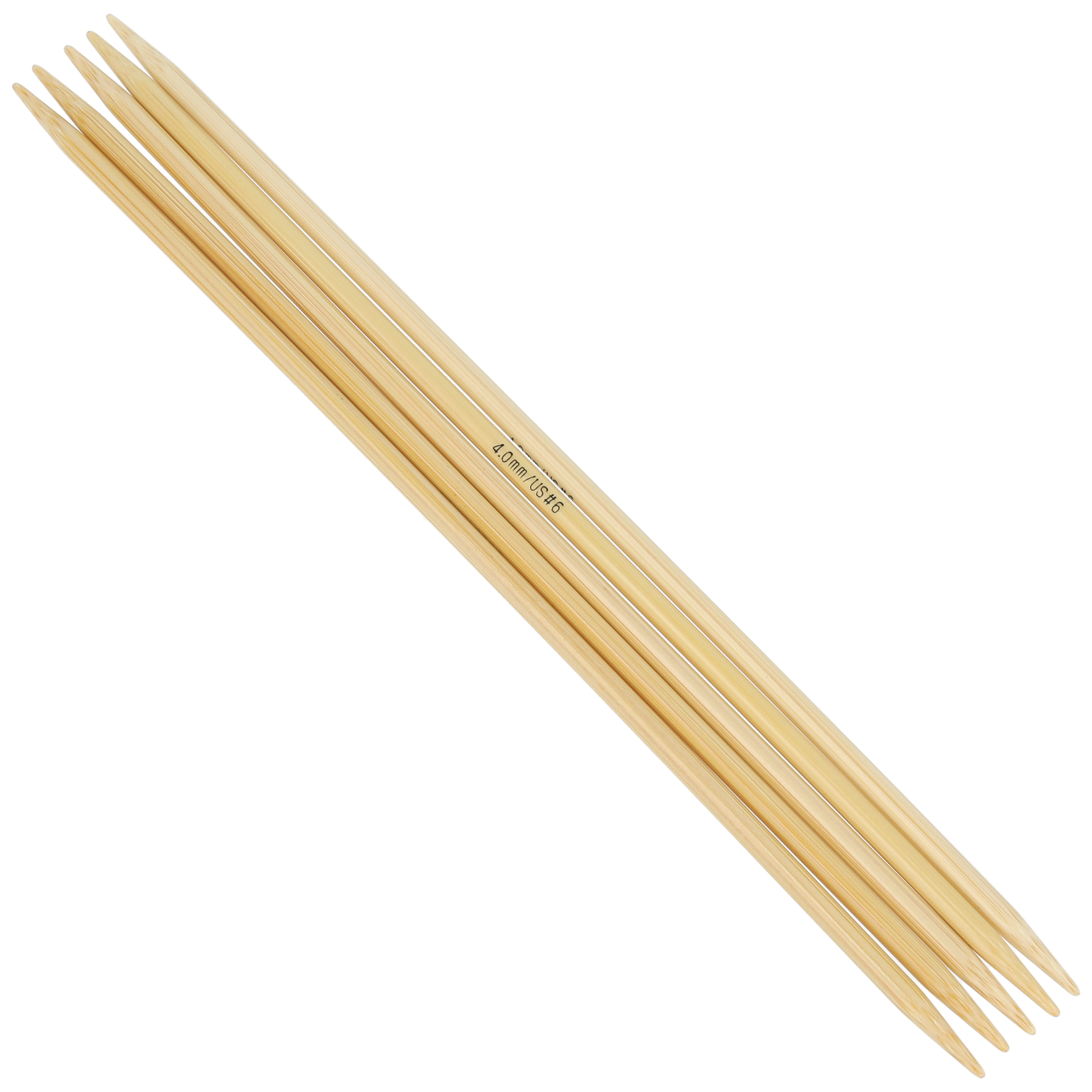 Bamboo Double Pointed Needles - 20 cm