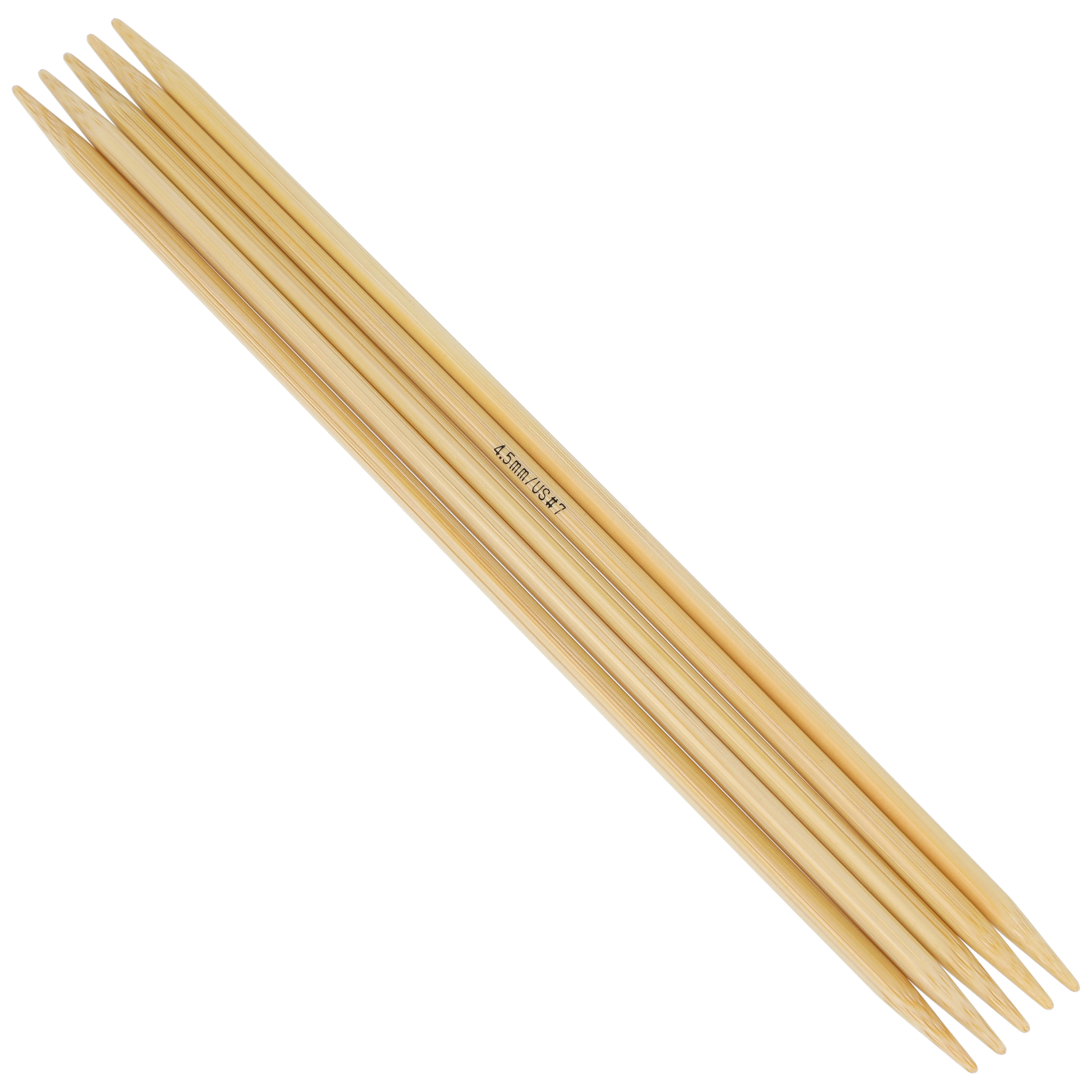 Bamboo Double Pointed Needles - 20 cm