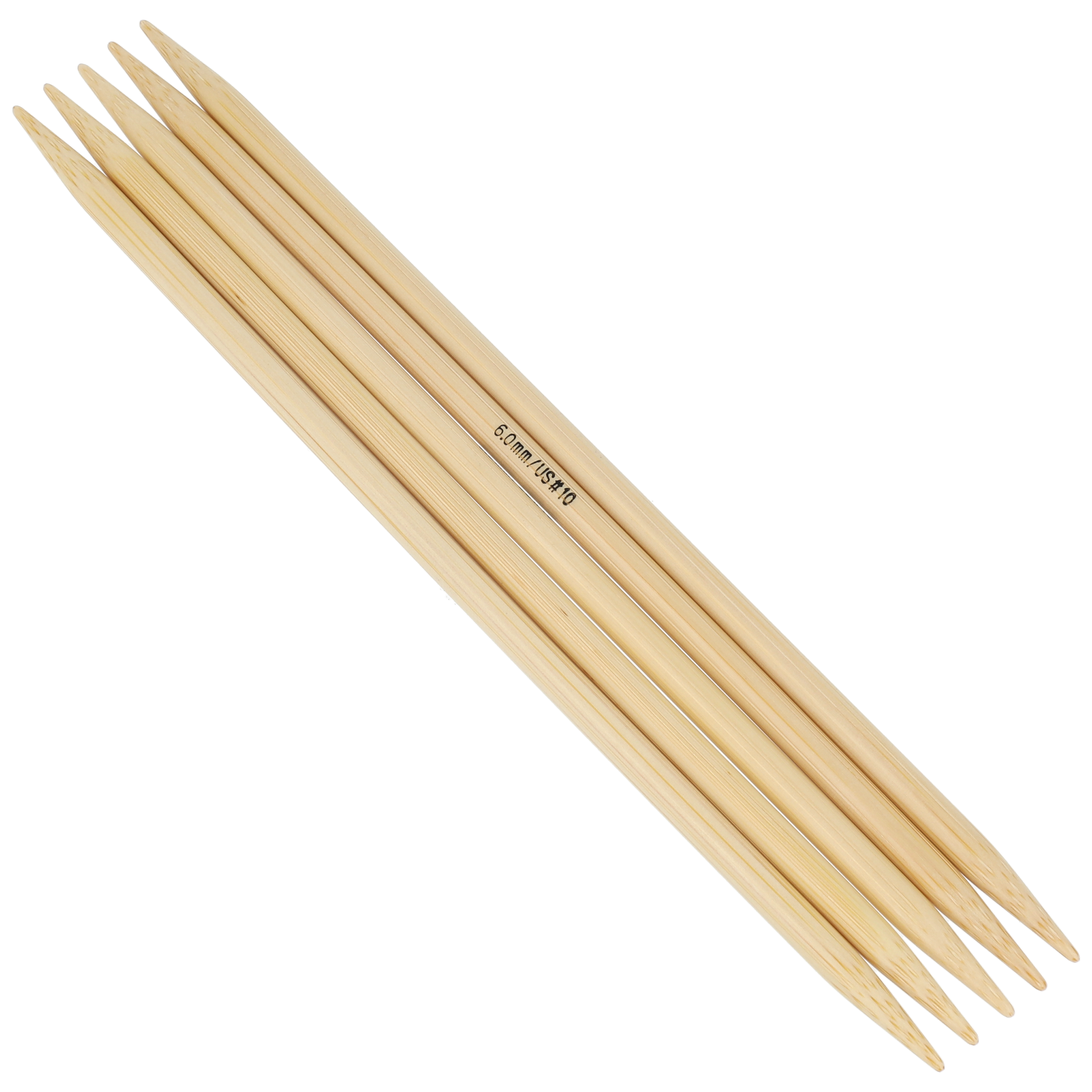 Bamboo Double Pointed Needles - 20 cm