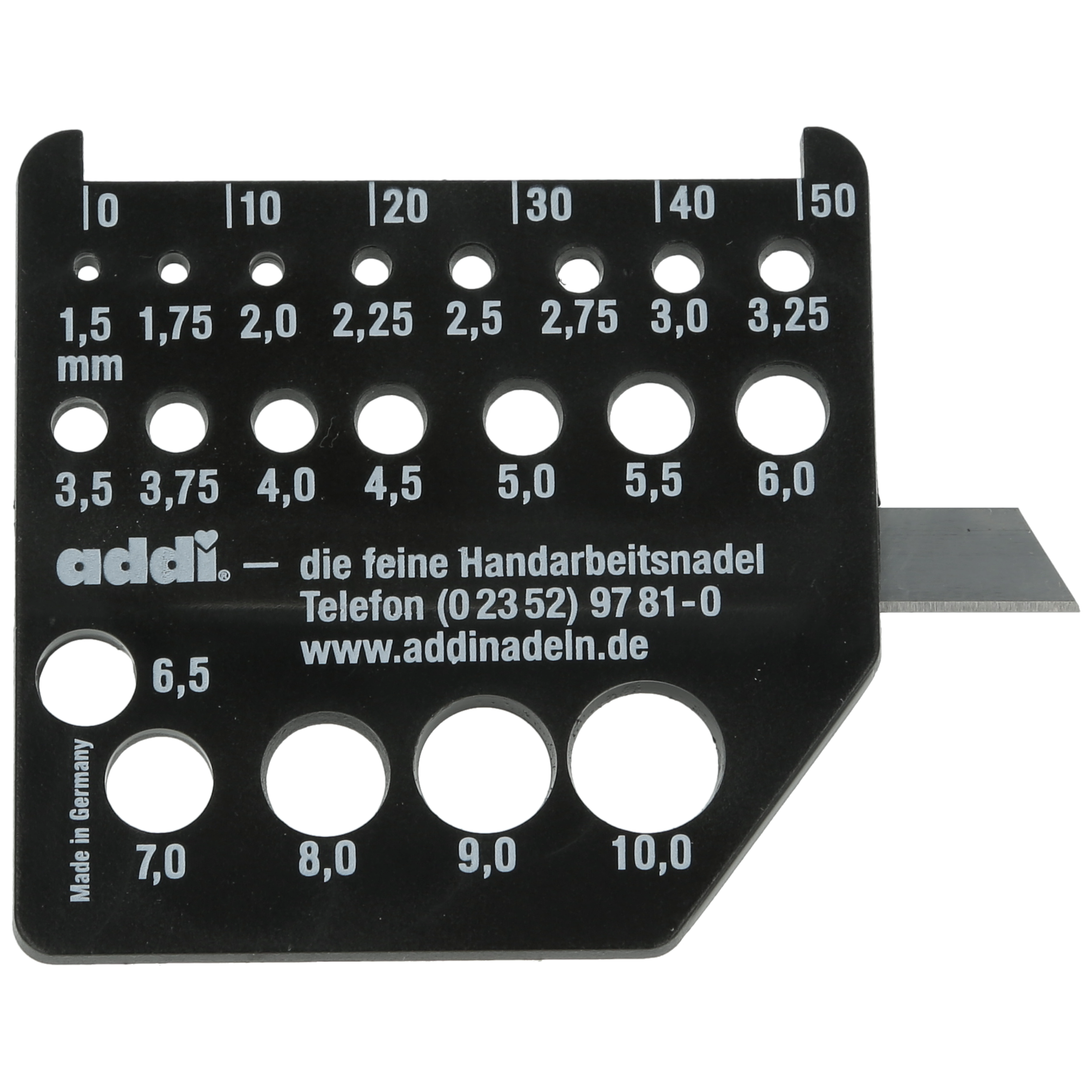 Stitch gauge - plastic