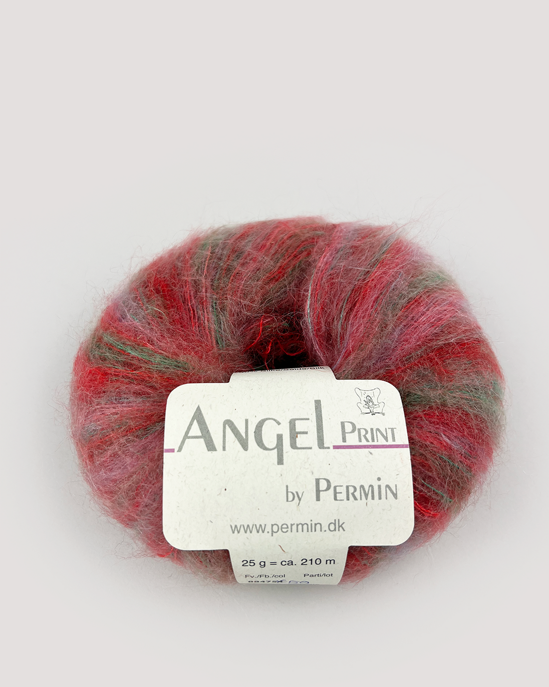 Angel mohair - print