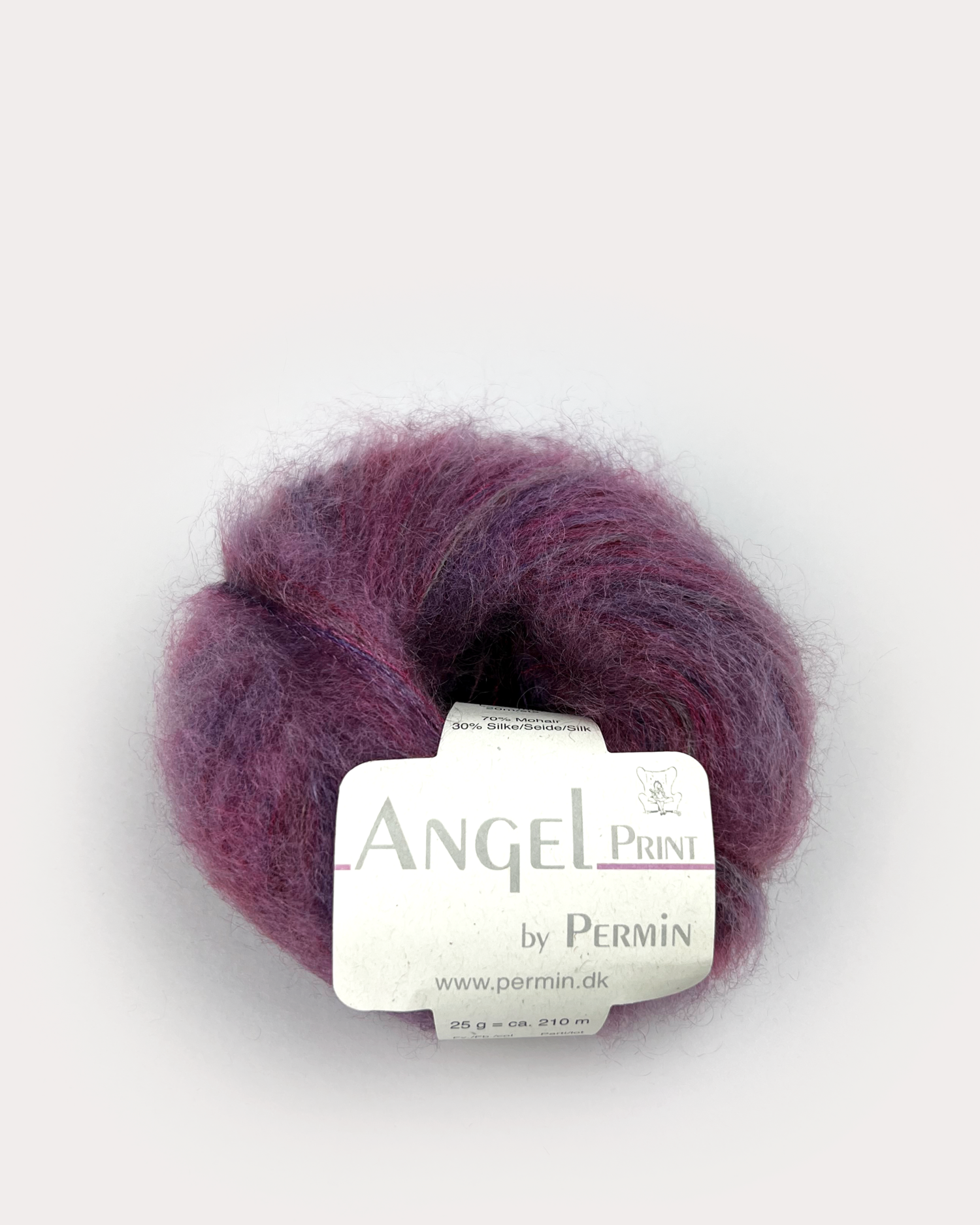 Angel mohair - print