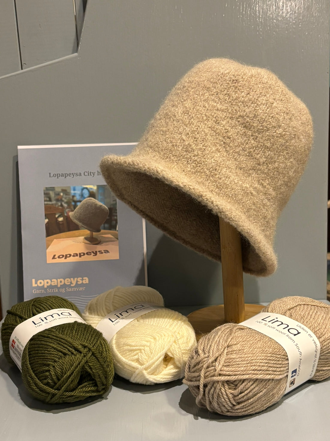 Opskrift - Lopapeysa City Hat