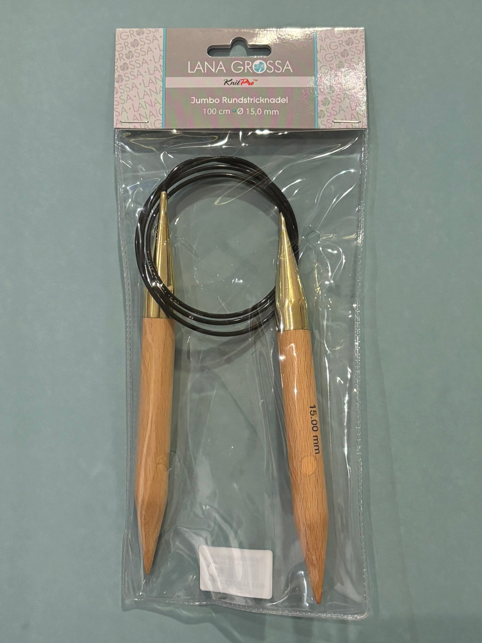 Circular needles - wood - jumbo