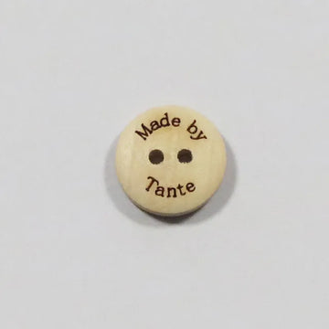 Button - "Made by Auntie"