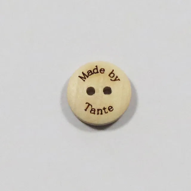 Button - "Made by Auntie"
