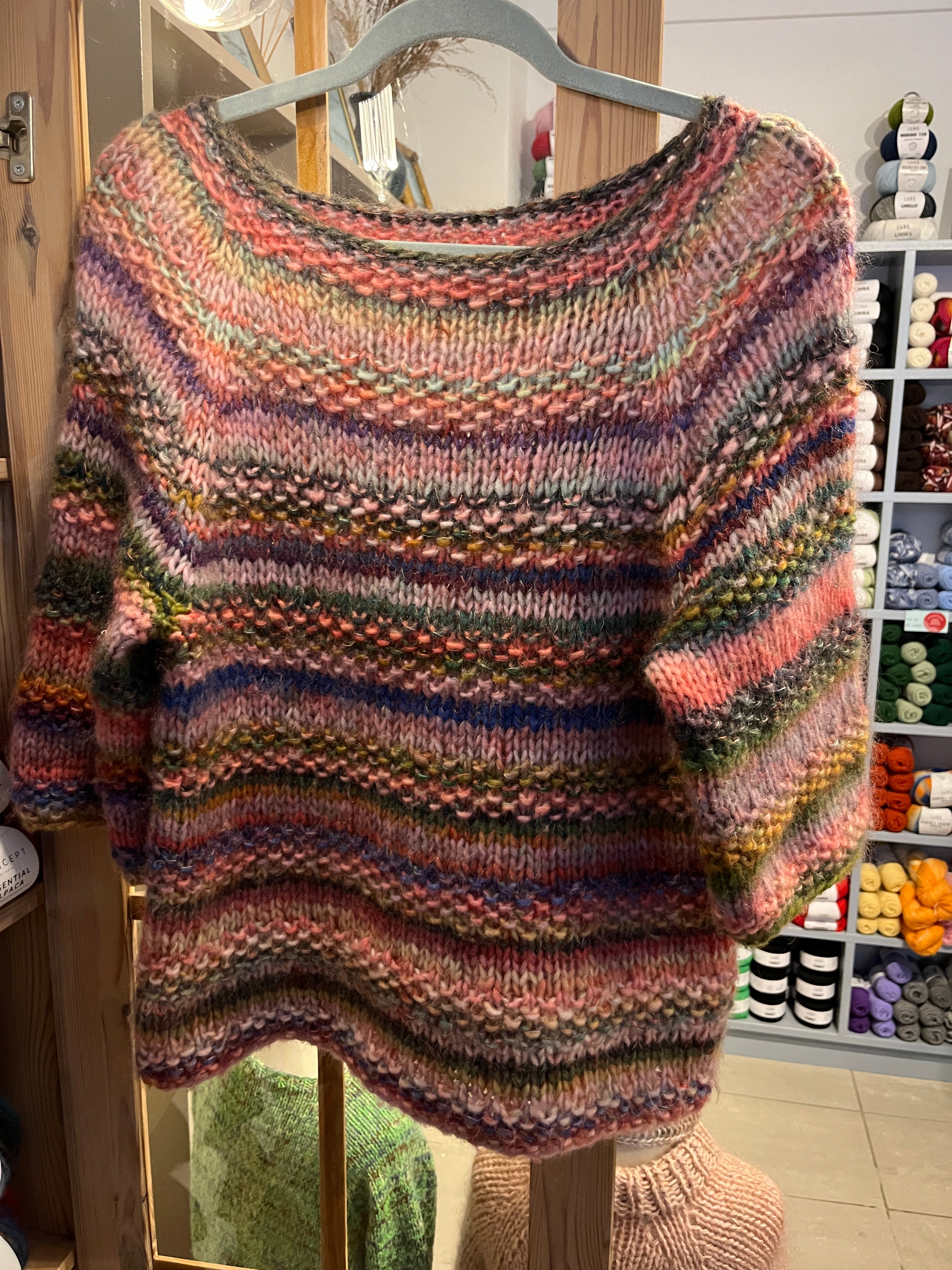 Opskrift - Lopapeysa Relieftrøje