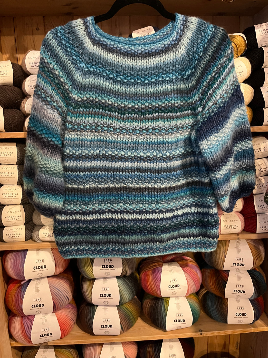 Opskrift - Lopapeysa Relieftrøje