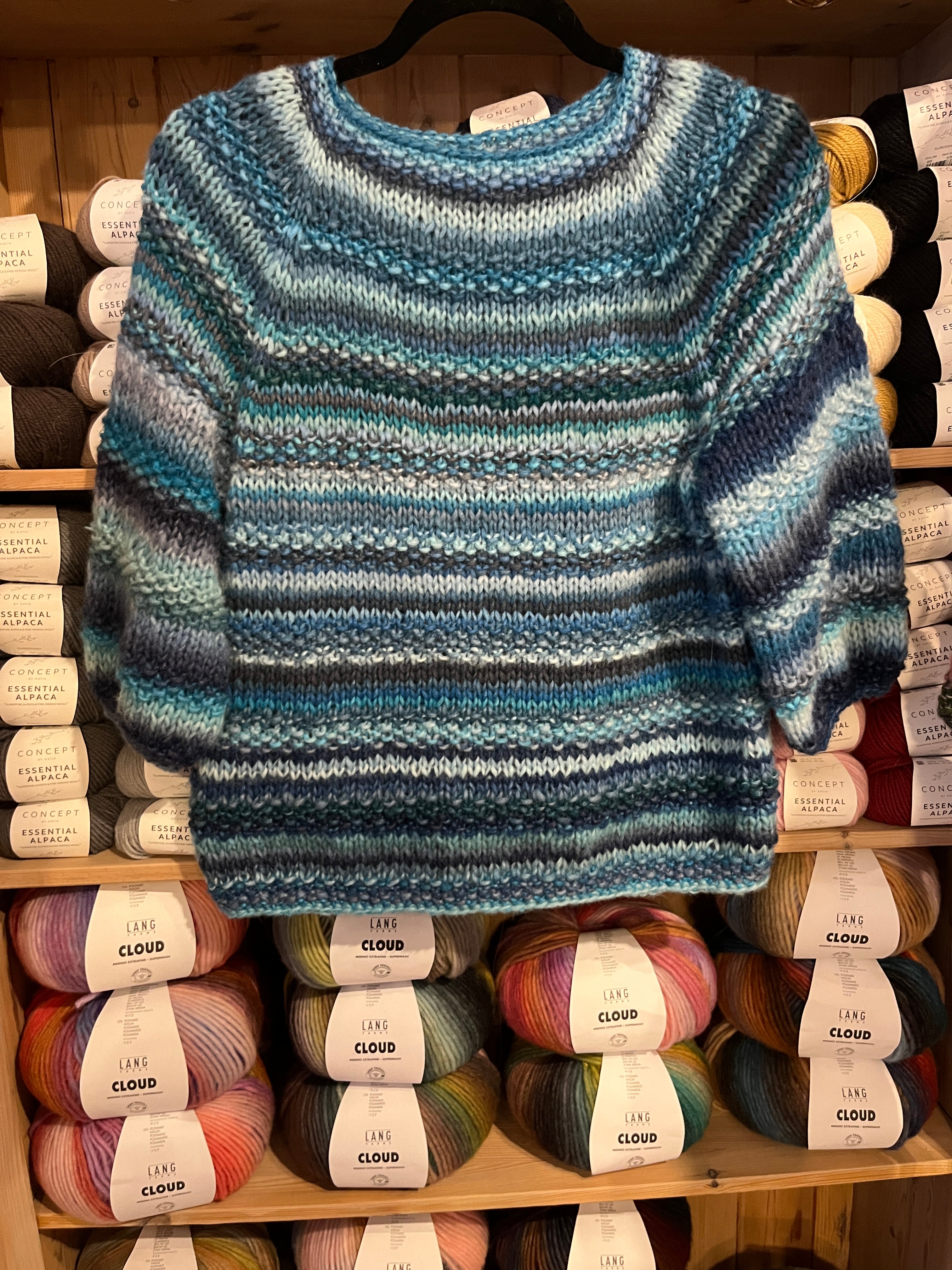 Opskrift - Lopapeysa Relieftrøje