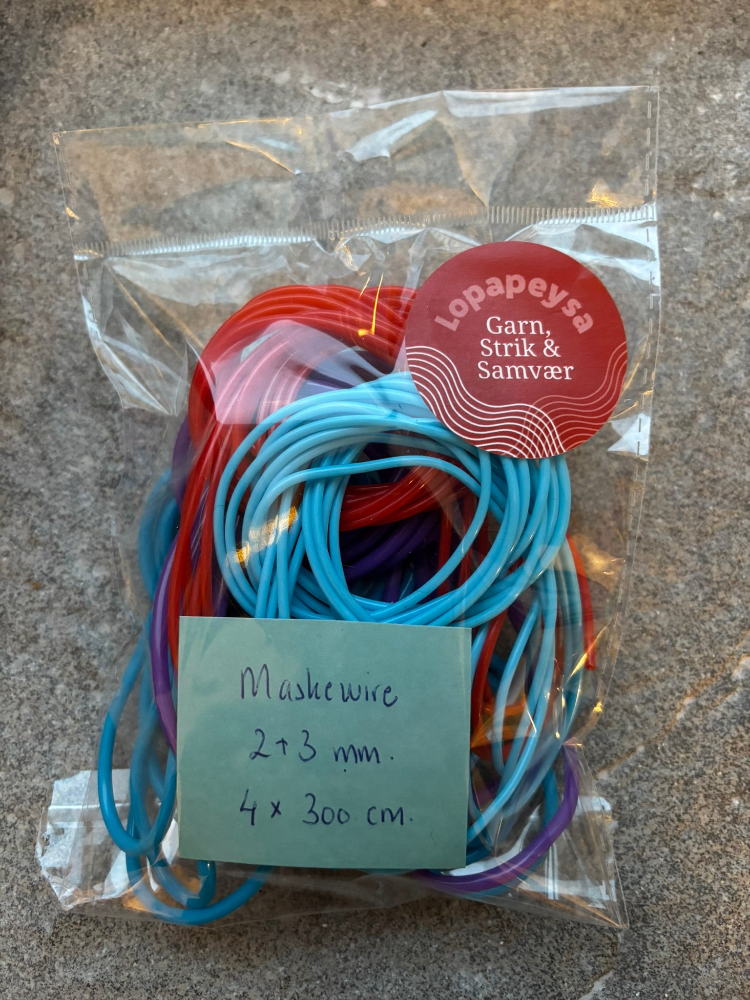 Masking wire 2 and 3 mm - 4 pieces of 300 cm