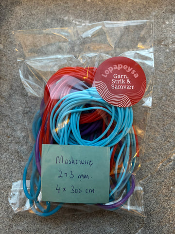 Masking wire 2 and 3 mm - 4 pieces of 300 cm