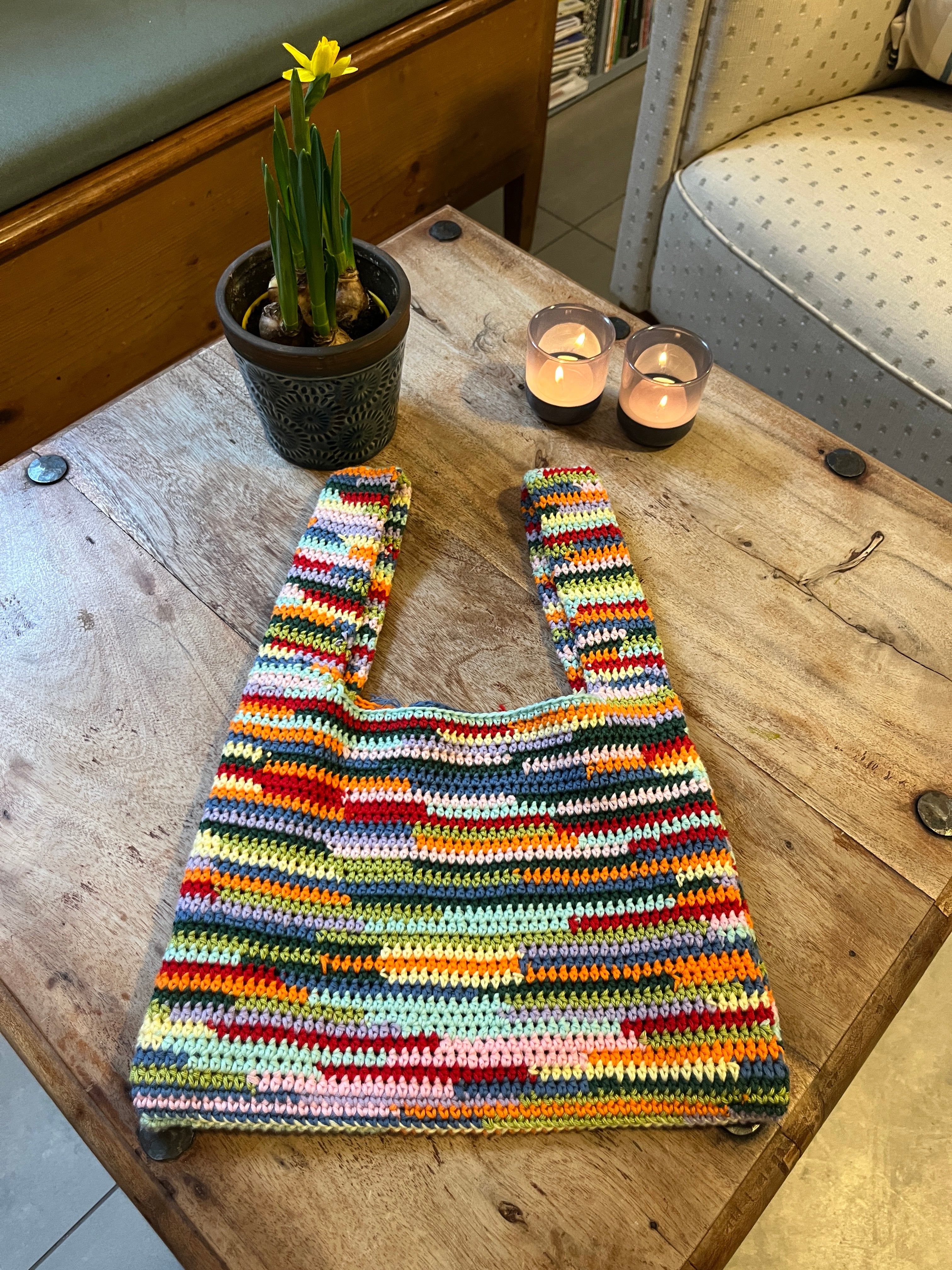 Opskrift - Lopapeysa Restetaske