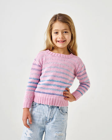 Striped Children's Blouse in Maja
