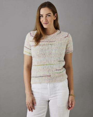 T-shirt with Saddle Shoulder - pattern (Nellie)
