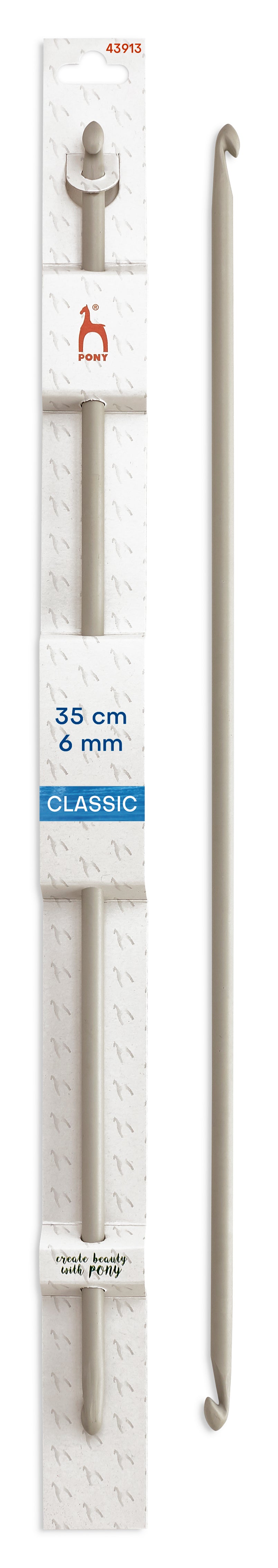 Tunisisk virknål - dubbel - 35 cm