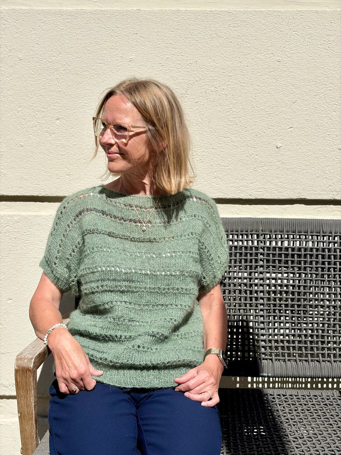 Vi strikker den her — sammen