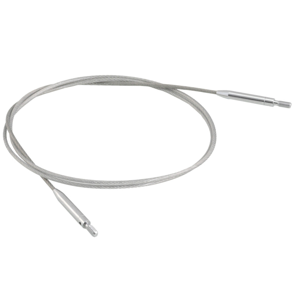 Wire till rundstickor - vridbar stål - Knit Pro