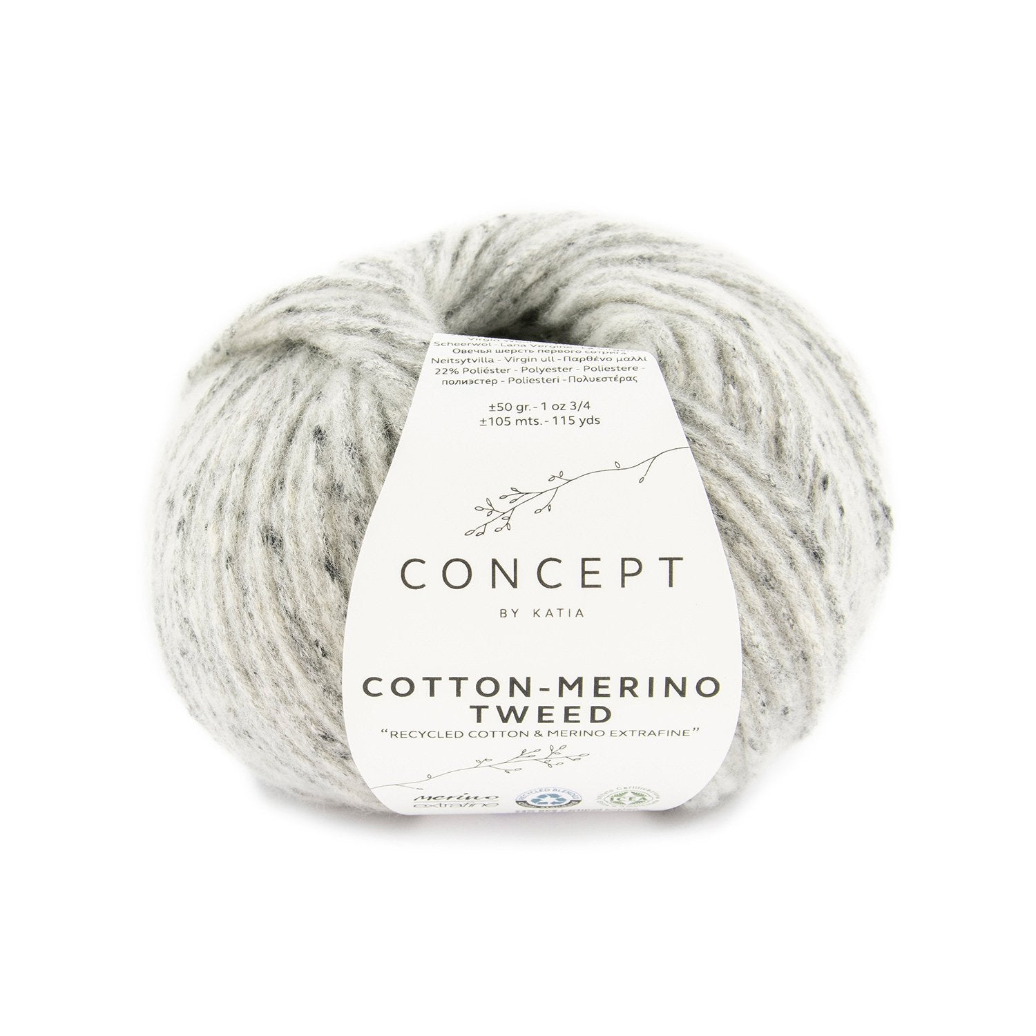 Cotton-Merino Tweed