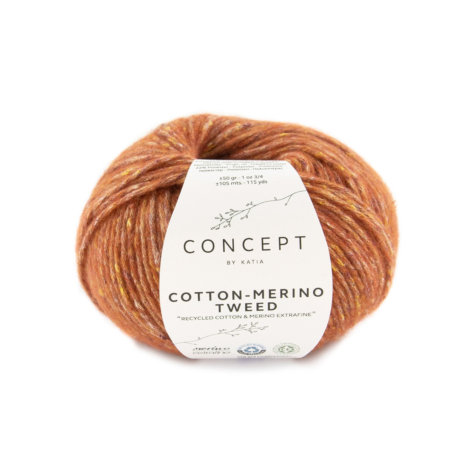 Cotton-Merino Tweed