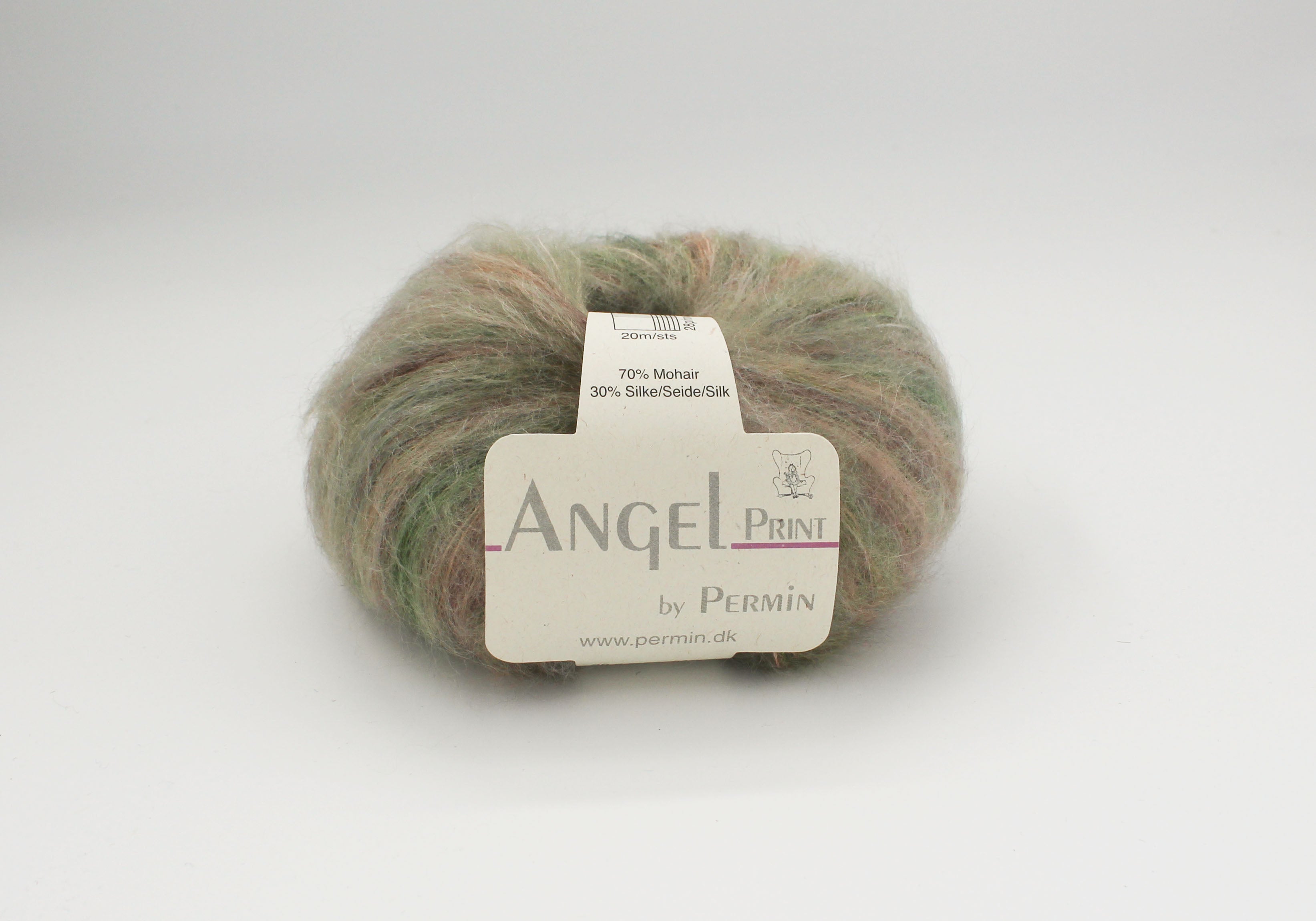 Angel mohair - print